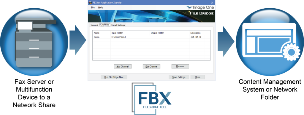 FileBridge Xcel (FBX) | Automated File Capture | Image One | Tampa ...