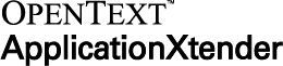 OpenText ApplicationXtender Logo
